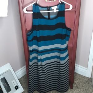 Striped Loft Dress Size 12